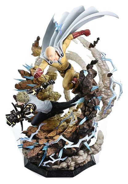 One-Punch Man Premium Masterline Series Statue 1/4 Saitama & Genos 73 cm Prime 1 Studio