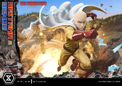 One-Punch Man Premium Masterline Series Statue 1/4 Saitama & Genos 73 cm Prime 1 Studio