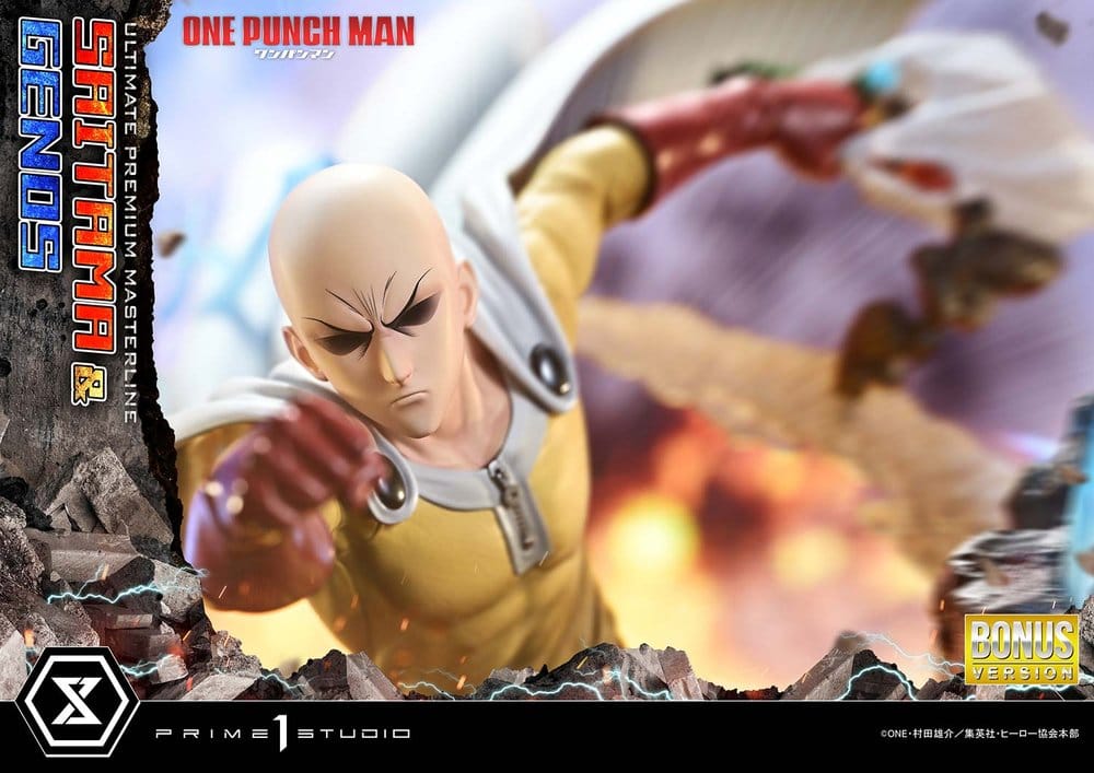 One-Punch Man Premium Masterline Series Statue 1/4 Saitama & Genos DX Bonus Version 73 cm Prime 1 Studio