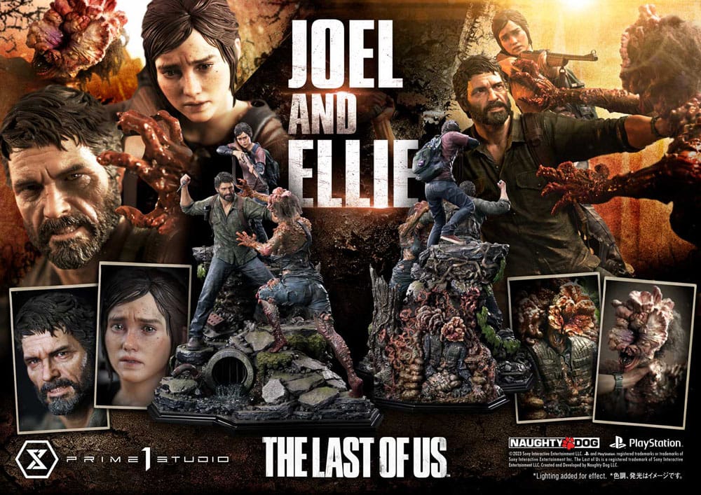 The Last of Us Part I Ultimate Premium Masterline Series Statue Joel & Ellie Deluxe Version (The Last of Us Part I) 73 cm Prime 1 Studio