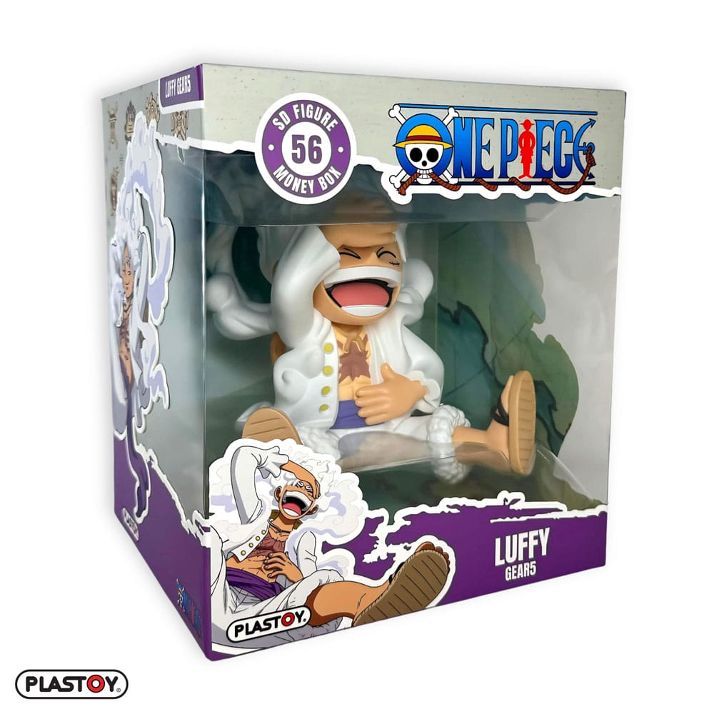 One Piece Coin Bank Luffy Gear Five Plastoy