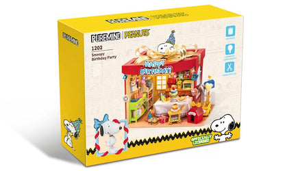 Peanuts Puremind Construction Birthday Party