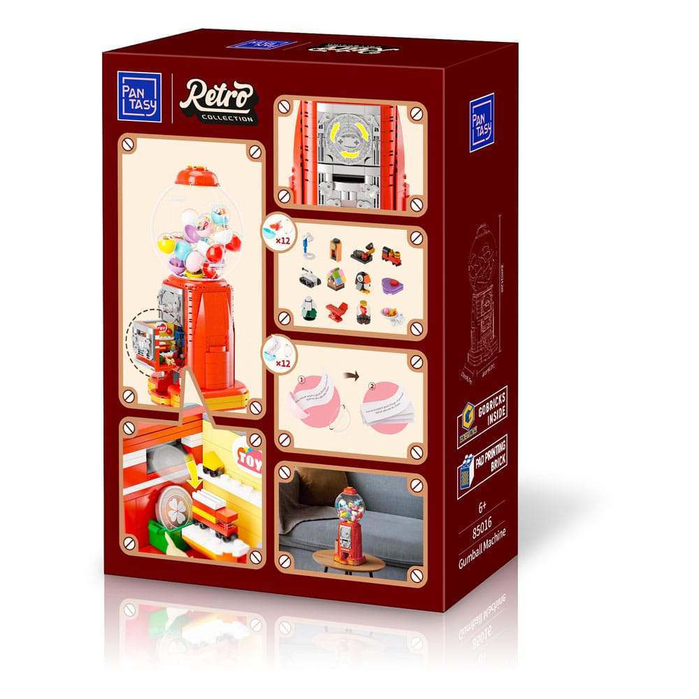 Original-Retro Series Construction Set Gumball Machine 34 cm Pantasy