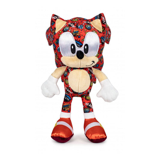 Sonic the Hedgehog Plush Figure Sonic Pop Comic 30 cm Plushes