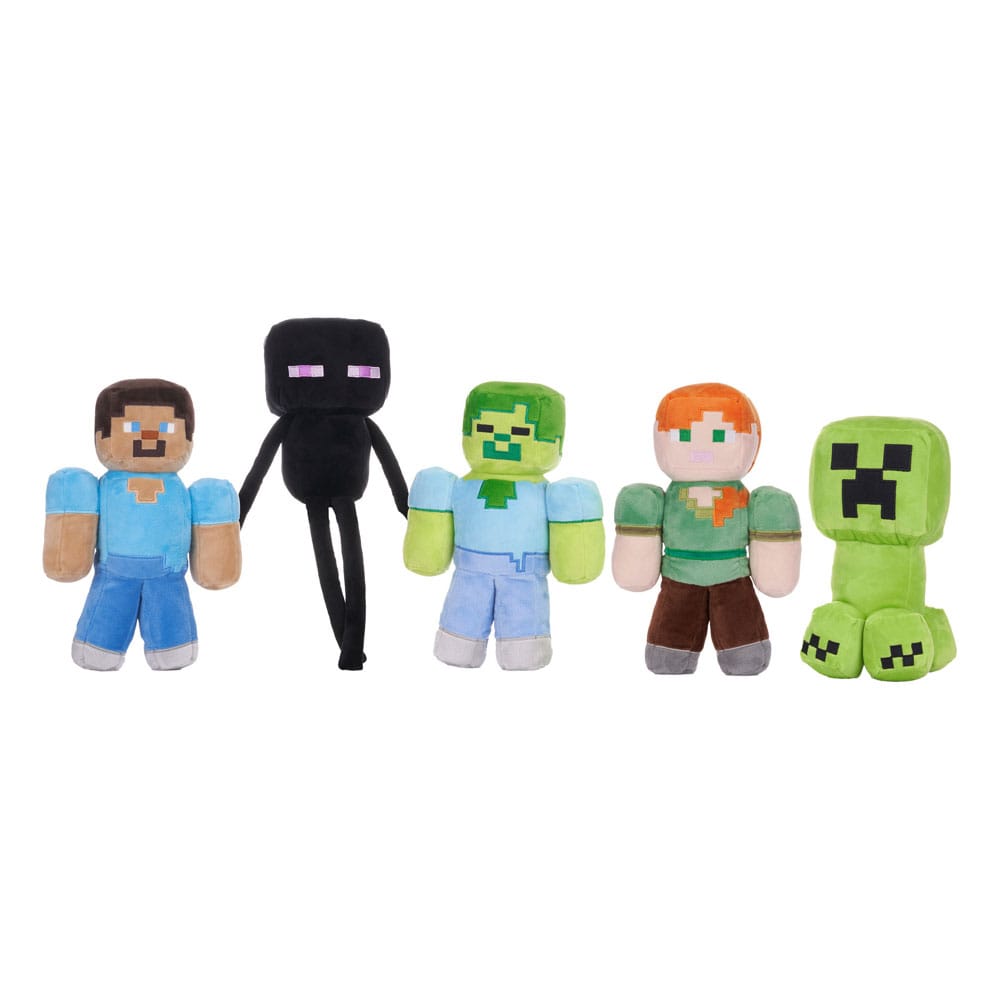 Minecraft Plush Figures 30 cm Series 1 Assortment (48) Plushes
