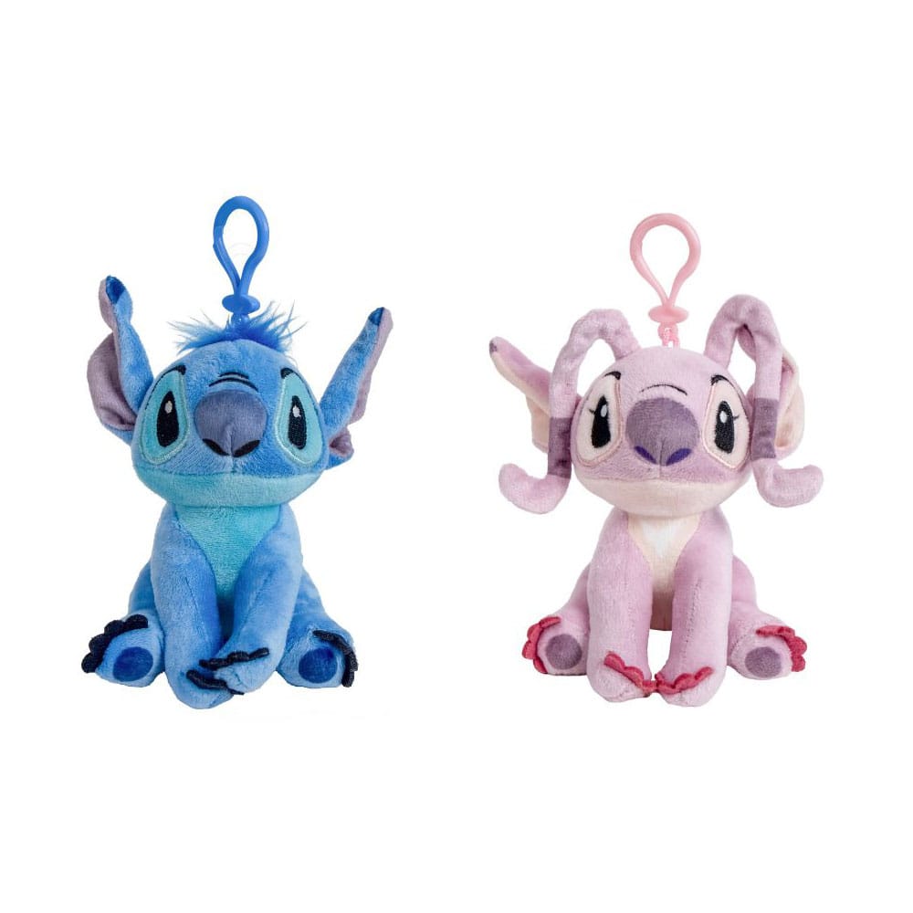 Lilo & Stitch Plush Figure & Clip On 12 cm Assortment (16) Plushes