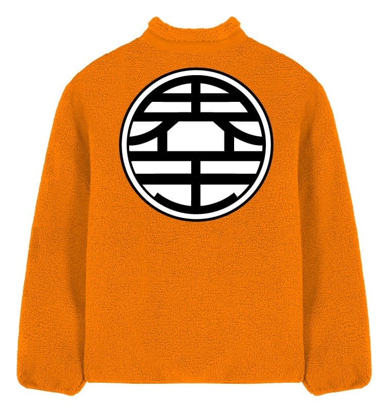 Dragon Ball Z Sherpa Jacket  Goku Kanji Size XXL