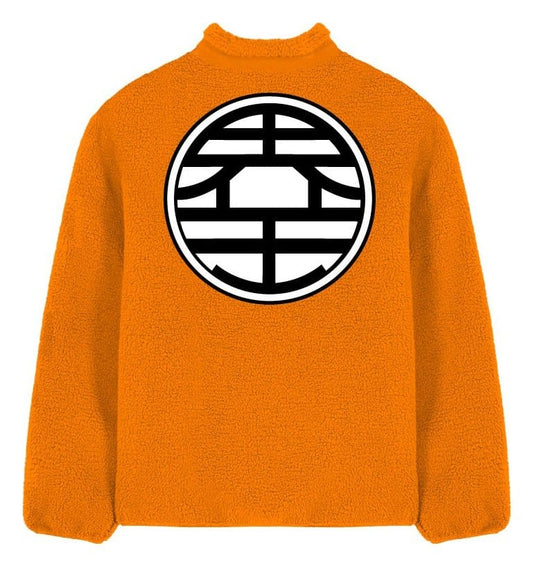 Dragon Ball Z Sherpa Jacket  Goku Kanji Size XXL