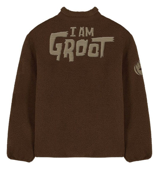 Guardians of the Galaxy Sherpa Jacket I Am Groot Size L