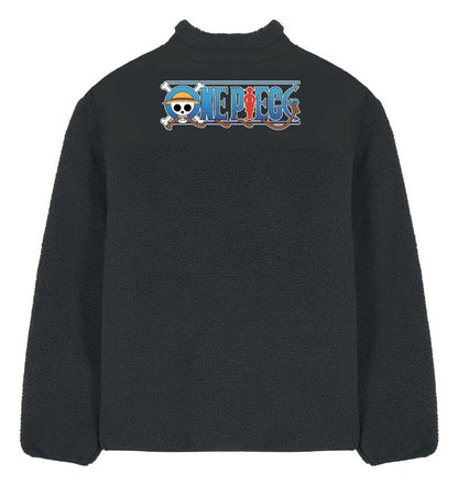 One Piece Sherpa Jacket Logo