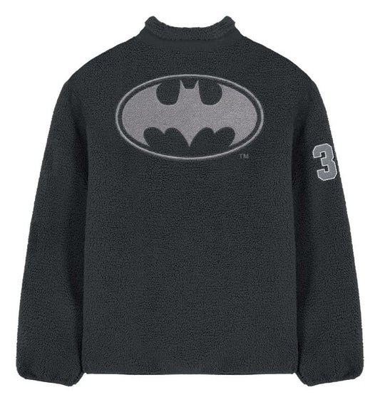 DC Comics Sherpa Jacket Batman Logo Size XXL