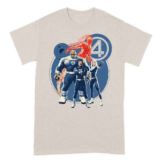 Fantastic Four T-Shirt Group Bubble Size L