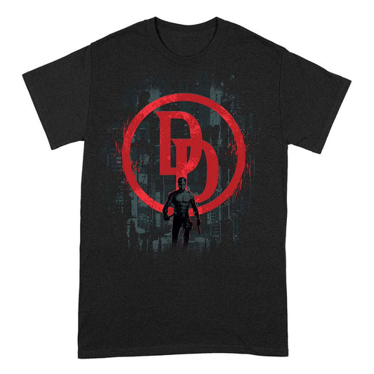 Marvel Daredevil T-Shirt Daredevil Double D Shadow T-shirts