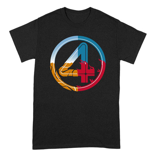 Fantastic Four T-Shirt Element Logo Size S