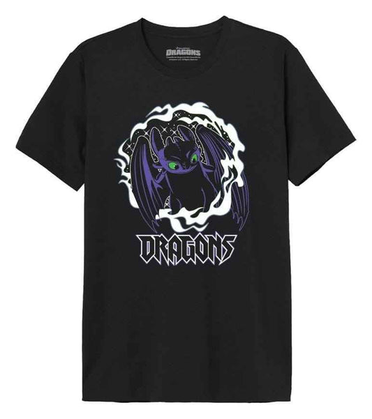 How to Train Your Dragon T-Shirt Dragons Size L