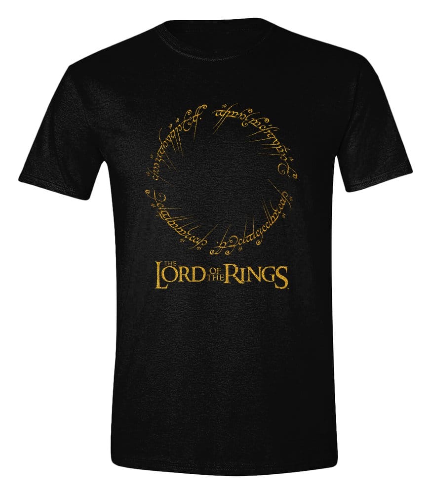 Lord of the Rings T-Shirt Logo Inscription Size L