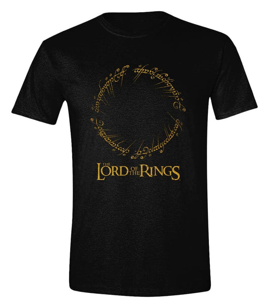 Lord of the Rings T-Shirt Logo Inscription Size L