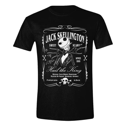Disney The Nightmare Before Christmas T-Shirt Jack Skellington Label Size L T-shirts
