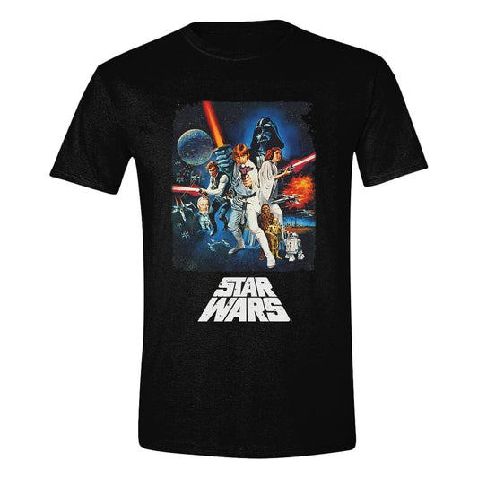 Star Wars A New Hope T-Shirt Retro Poster Size M T-shirts