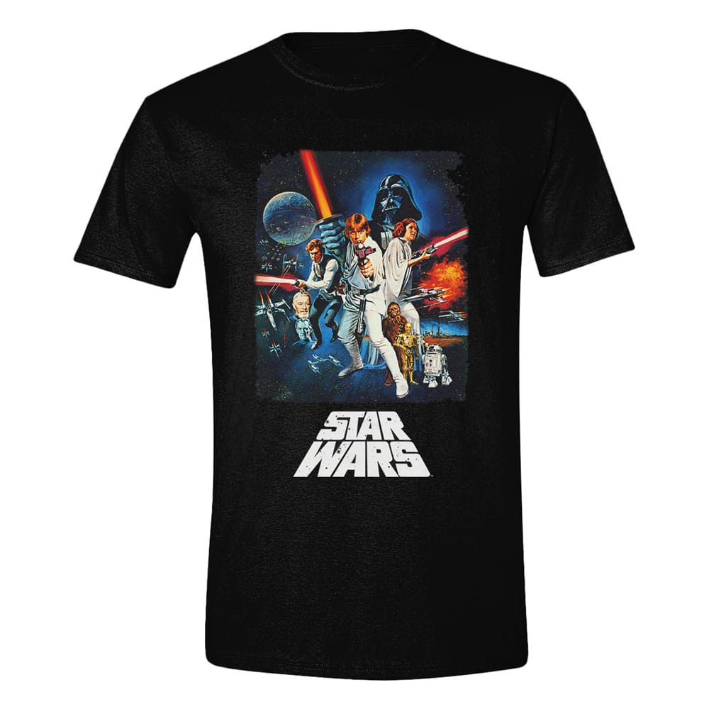 Star Wars A New Hope T-Shirt Retro Poster T-shirts