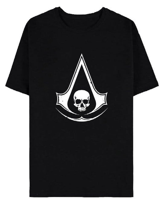 Assassin's Creed T-Shirt Black Flag Resynched Skull Size S