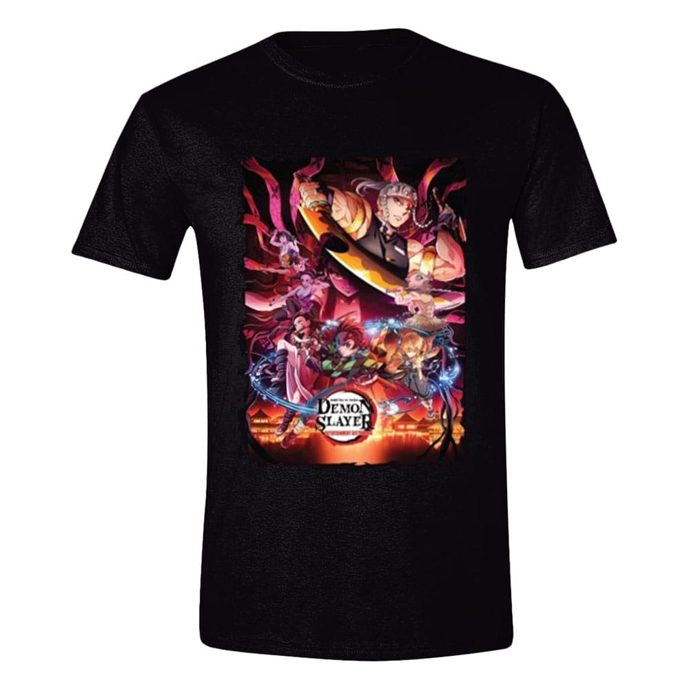 Demon Slayer T-Shirt Swinging Weapons Size L