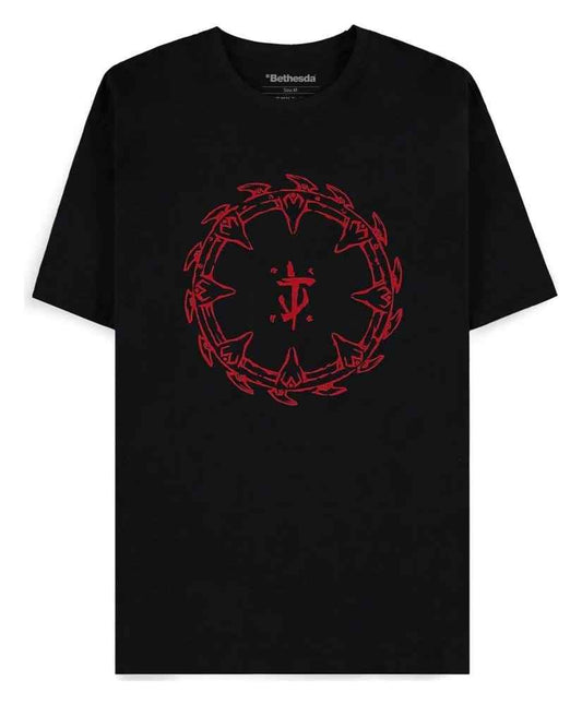 DOOM T-Shirt The Dark Ages Red Shield