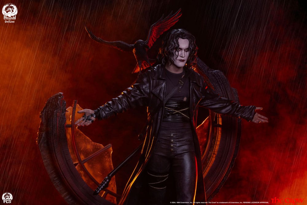 The Crow Epic Series Statue 1/3 Crow Deluxe Edition 66 cm Premium Collectibles Studio