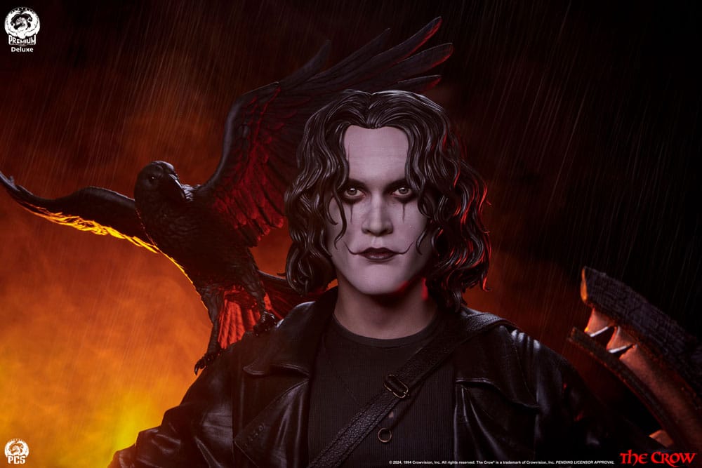 The Crow Epic Series Statue 1/3 Crow Deluxe Edition 66 cm Premium Collectibles Studio