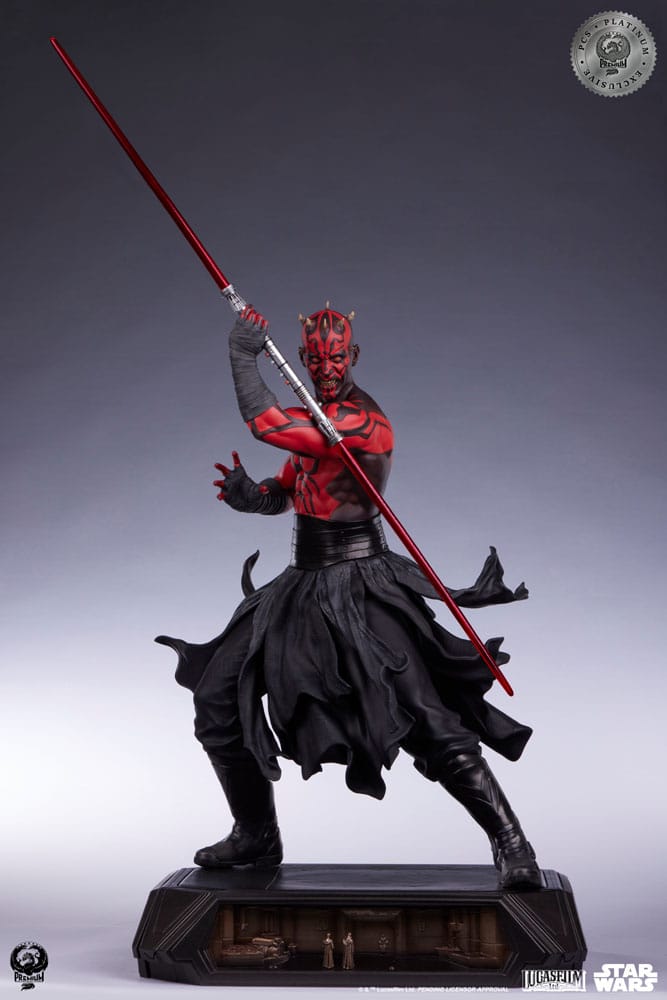 Star Wars Epic Series Statue 1/3 Darth Maul Platinum Exclusive 86 cm Premium Collectibles Studio