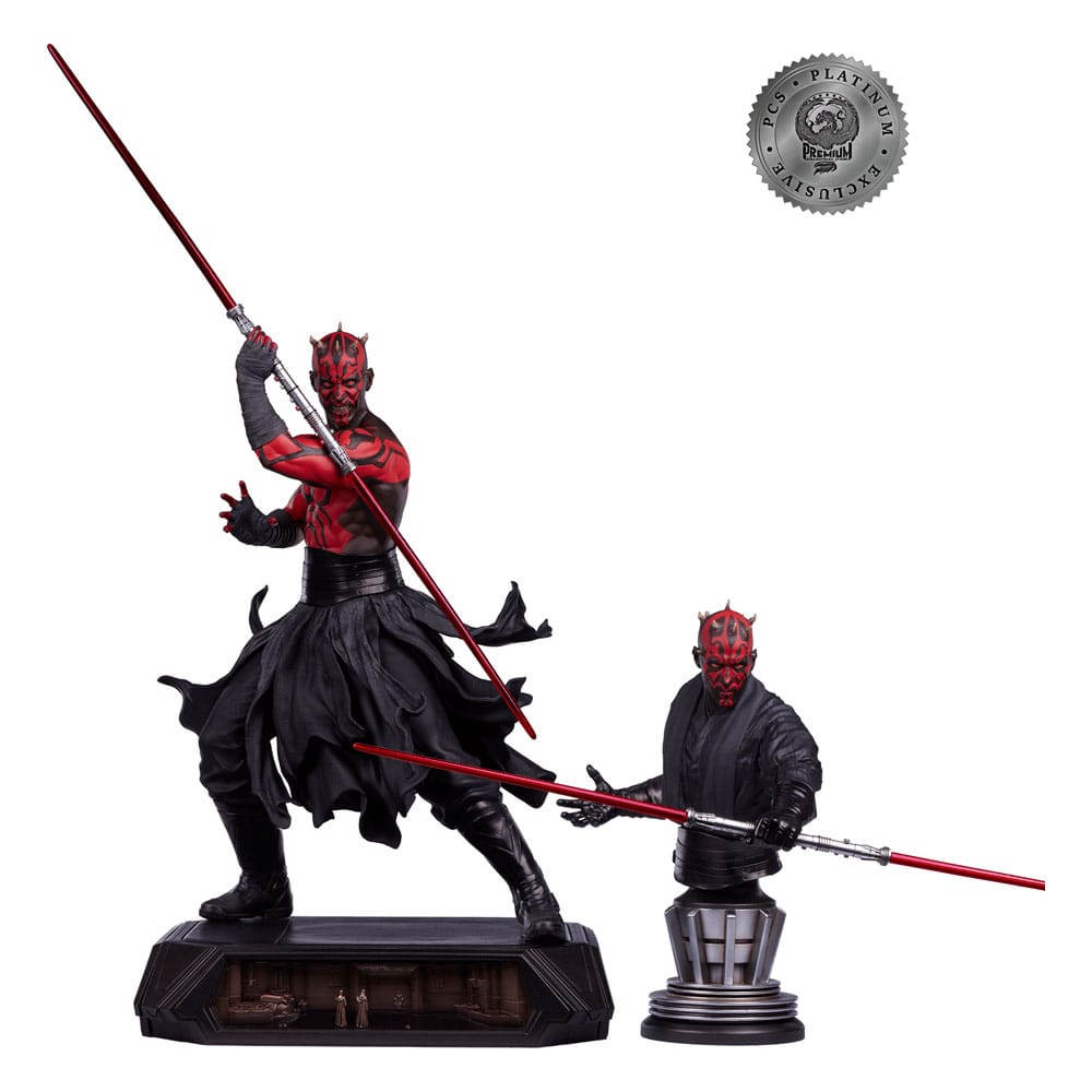 Star Wars Epic Series Statue 1/3 Darth Maul Platinum Exclusive 86 cm Premium Collectibles Studio