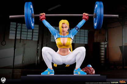 Street Fighter Premier Series Statue 1/4 Cammy: Powerlifting Alpha 41 cm Premium Collectibles Studio