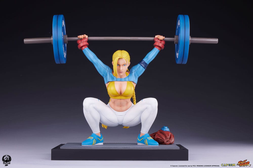 Street Fighter Premier Series Statue 1/4 Cammy: Powerlifting Alpha 41 cm Premium Collectibles Studio