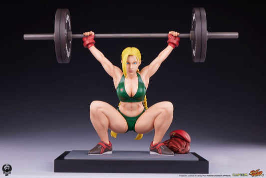 Street Fighter Premier Series Statue 1/4 Cammy: Powerlifting 41 cm Statues