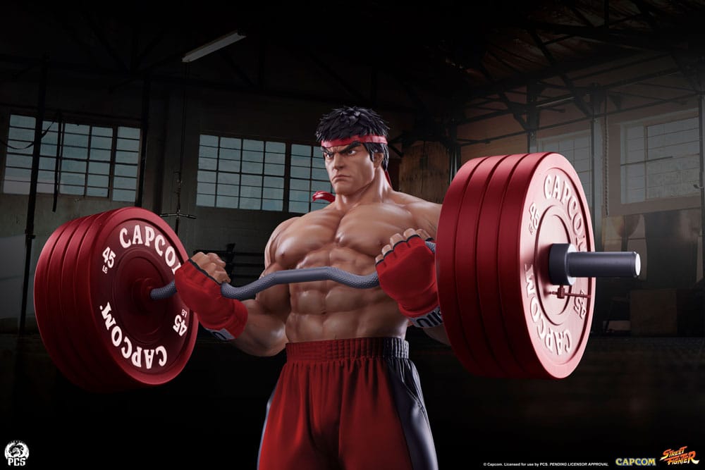 Street Fighter Premier Series Statue 1/4 Ryu: Powerlifting 53 cm Premium Collectibles Studio