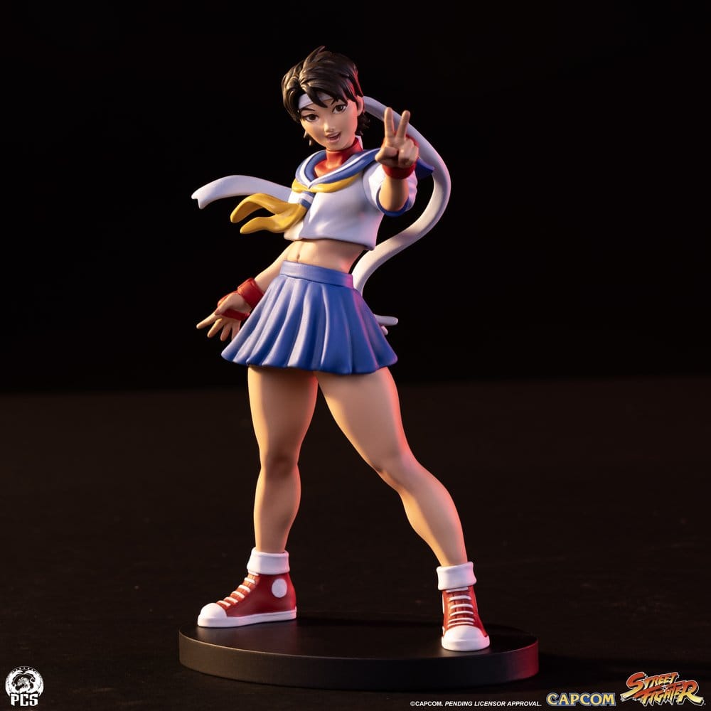 Street Fighter Street Jam Statues 1/10 Sakura & Sodom 22 cm Premium Collectibles Studio