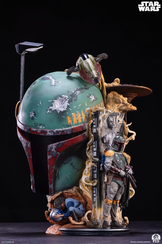 Star Wars The Empire Strikes Back Fine Art Bust Boba Fett 50 cm Premium Collectibles Studio