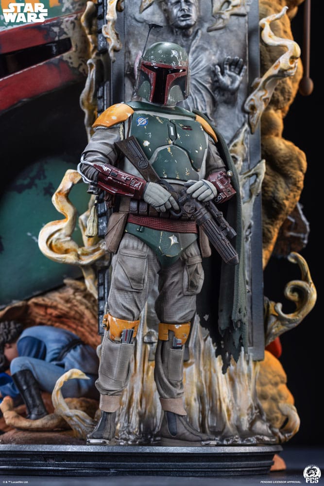 Star Wars The Empire Strikes Back Fine Art Bust Boba Fett 50 cm Premium Collectibles Studio