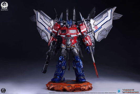 Transformers Museum Scale Statue Optimus Prime Jet Convoy Edition 87 cm Statues