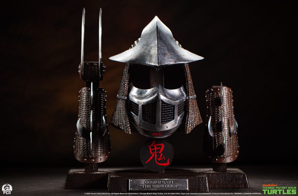 Teenage Mutant Ninja Turtles Life-Size armor set Shredder (Electroplated Edition) 53 cm Premium Collectibles Studio