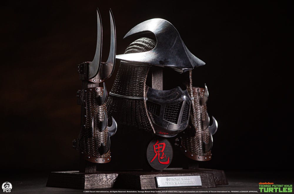 Teenage Mutant Ninja Turtles Life-Size armor set Shredder (Stainless Steel Edition) 53 cm