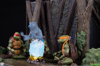 Teenage Mutant Ninja Turtles (Movie Moments) Mini Scale Diorama Splinter's Spirit 36 cm