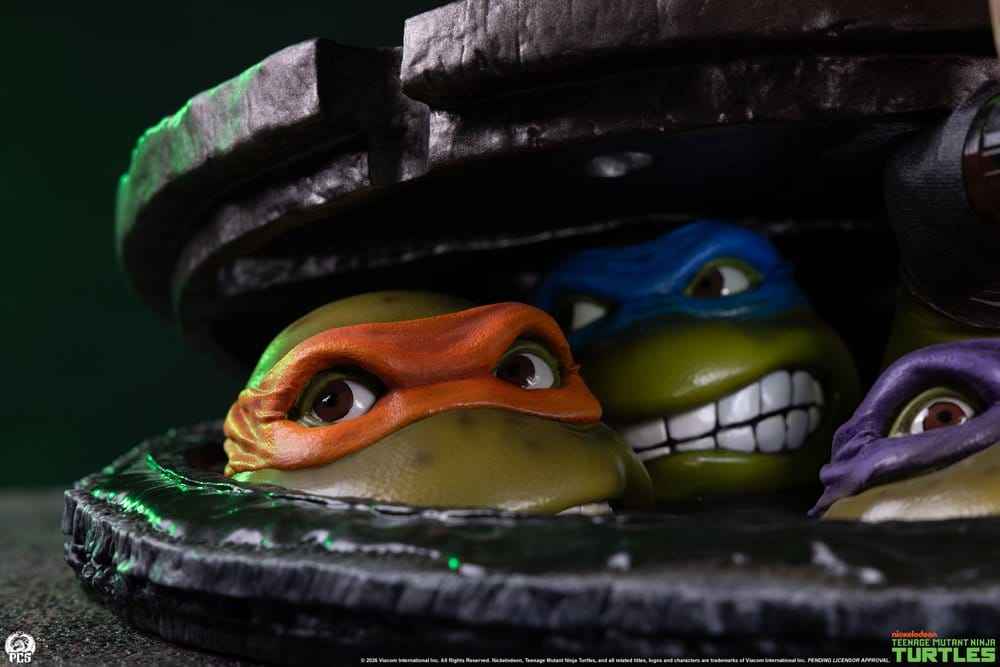 Teenage Mutant Ninja Turtles Tabletop 1/4 Underground 11 cm