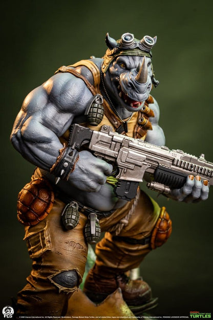 Teenage Mutant Ninja Turtles Legends Statue 1/3 Rocksteady 69 cm Premium Collectibles Studio