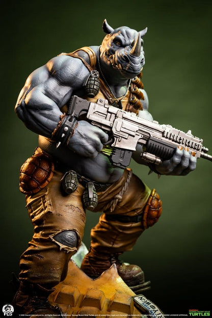 Teenage Mutant Ninja Turtles Legends Statue 1/3 Rocksteady 69 cm Premium Collectibles Studio