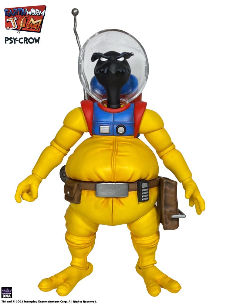 Earthworm Jim Action Figure Wave 1: Psy-Crow 15 cm Premium DNA Toys