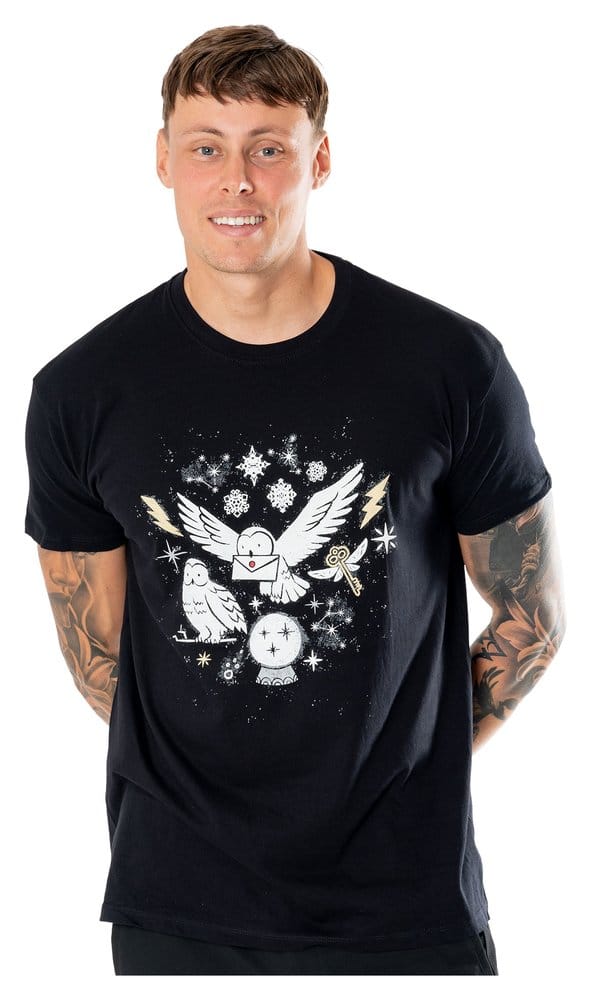 Harry Potter T-Shirt Hedwig Magical Xmas CID