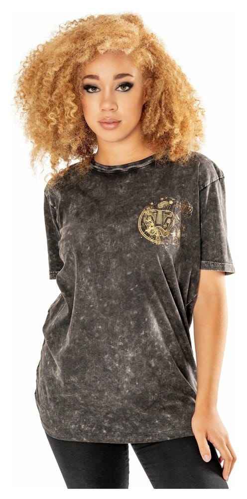 Harry Potter T-Shirt Slytherin Acid Wash Size XXL