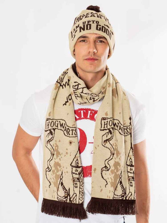 Harry Potter Scarf Marauders Map Long Length