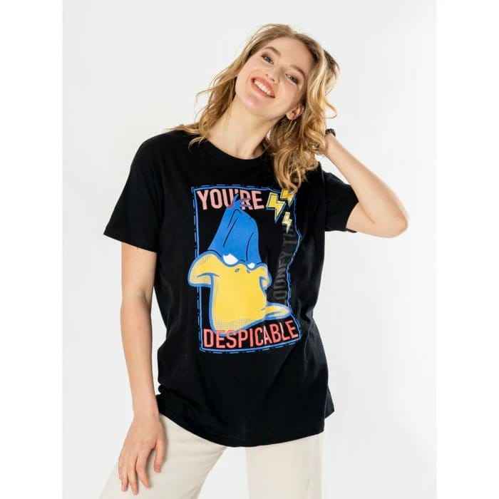 Looney Tunes T-Shirt Daffy You're Despicable Size M